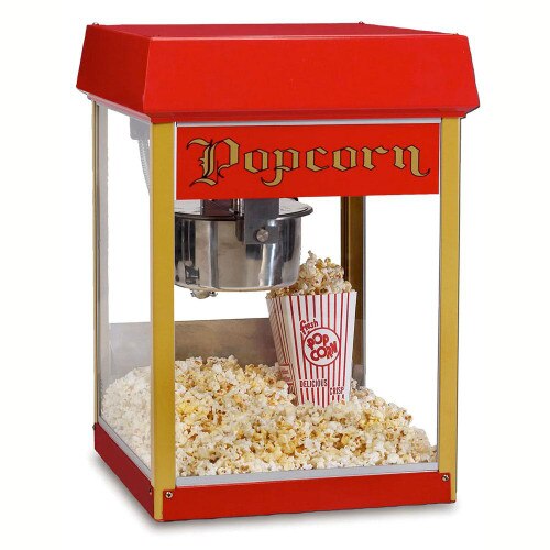 Gold Medal 2404 Red - 4oz Popcorn Popper table top